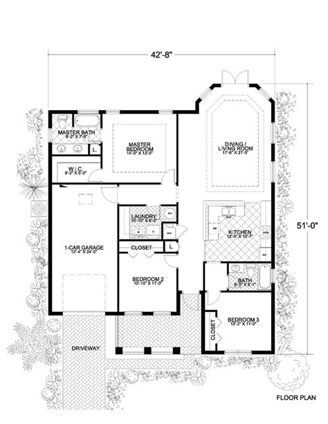 Lovely One Story House Floor Plan Home Floor Plan 1477 0707
