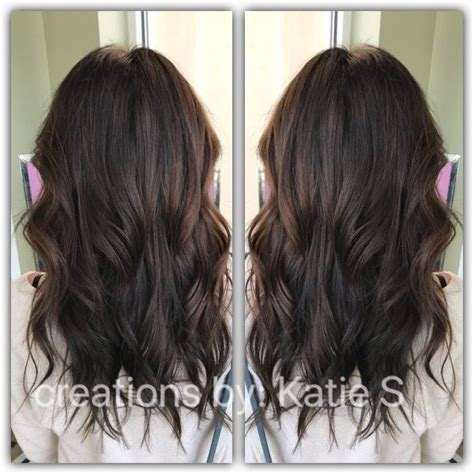 Dark Hair Carmel Ombr Crafted By Katie S Aveda Color Ombre Balayage