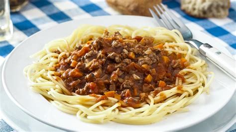 Microwave Spaghetti Bolognese Recipe Bbc Food