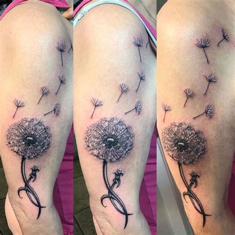 25 Best Dandelion Tattoo Designs Images Dandelion Tattoo Design Tattoos