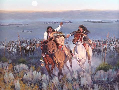Battle Of Adobe Walls 1874 By Gary Carter Montana Trails Gallery