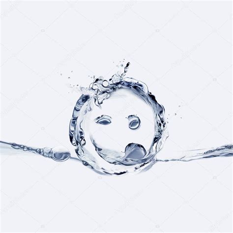 Water Smiley Face Stock Photo By ©georgeskyrillos 49640579