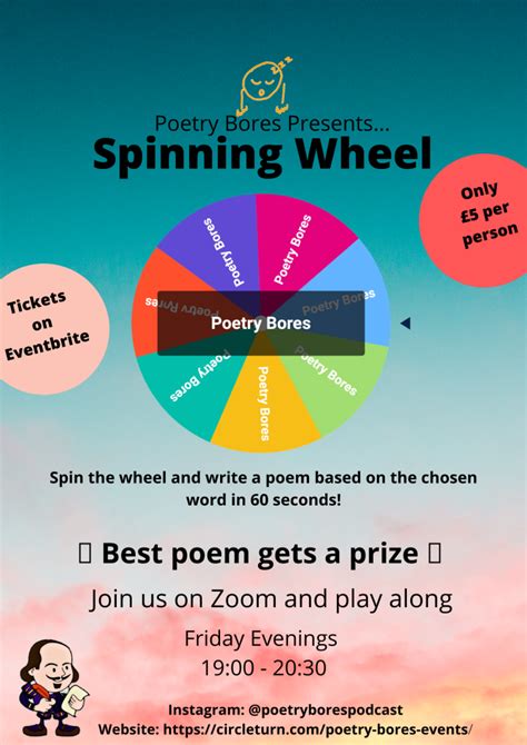 Spinning Wheel Poster Tolalive