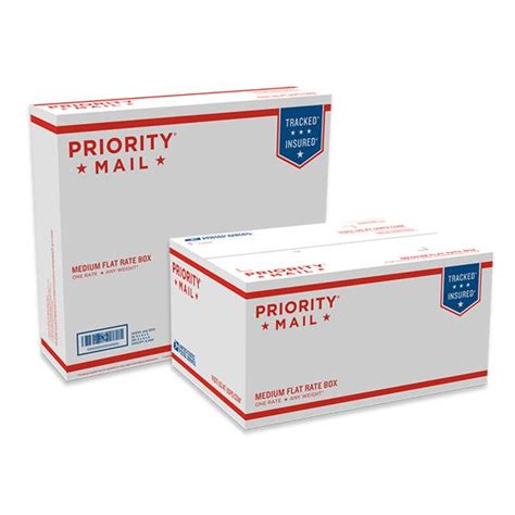 Priority Mail Medium Flat Rate Boxes 25pack Onyx Products