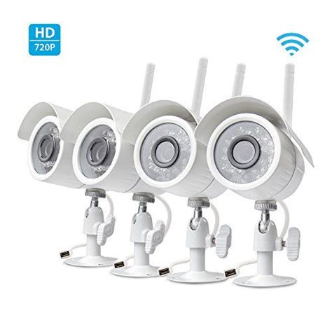Zmodo 720p Hd Outdoor Home Wireless Security Surveillance Video Cameras