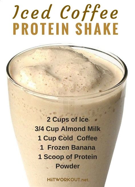 If you add the protein powder to the blender first, it will stick to the bottom of the blender and incorporate poorly. Iced Coffee Protein Shake Recipe | It's what's for ...