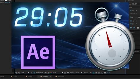 Countdown Timer After Effects | EASY TUTORIAL | Motion graphics