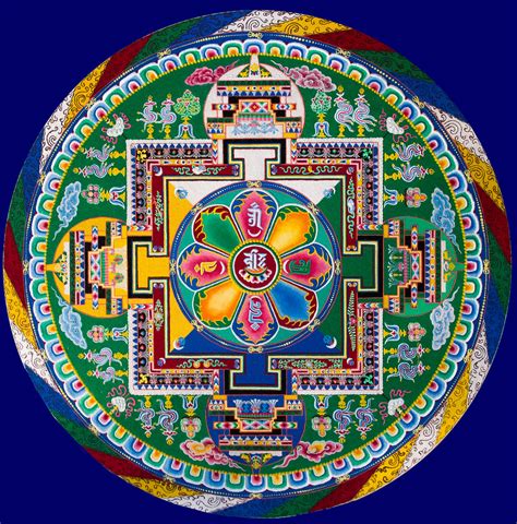 Sand Mandala Mandala Of Avalokitesvara Buddha Of Compassi Flickr