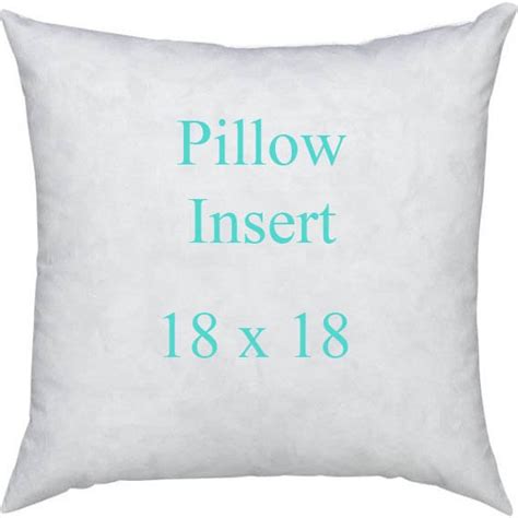 18 X 18 Accent Pillow Form 18 Pillow Sham Insert