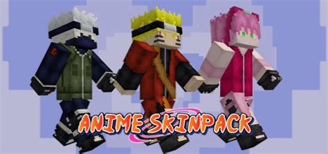 Anime Kings Skin Pack Minecraft Bedrock Addons