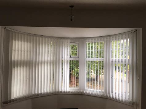 Curved Track Vertical Blinds London Blind Company Bexleyheath