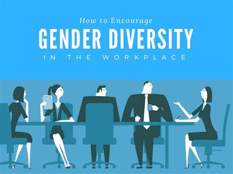 how to encourage gender diversity in the workplace