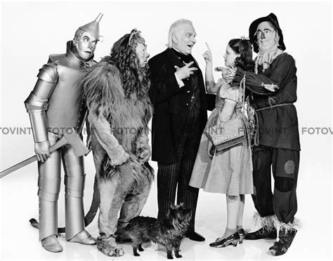 Wizard Of Oz Photo Dorothy Scarecrow Tin Man Lion Toto 8x10 11x14 16x20 W2 Ebay