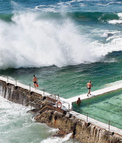 Wave Pool Bondi Beach Australia