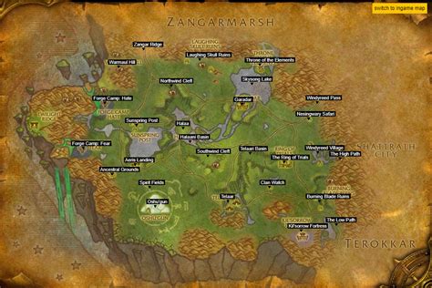Nagrand Alliance Complete Questing Guide Tbc Burning Crusade Classic Warcraft Tavern