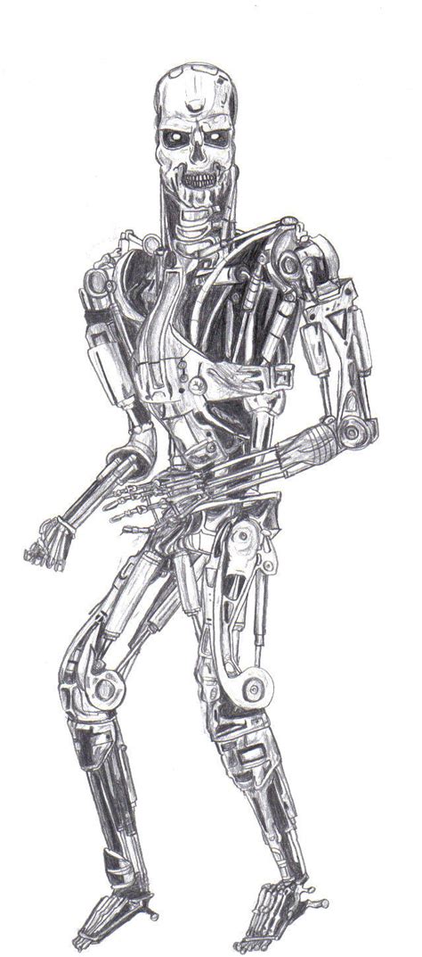 Terminator Skeleton By Residentevilrulz On Deviantart