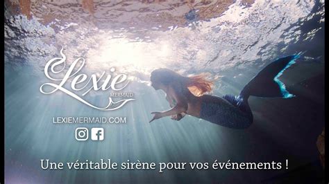 Lexie Mermaid Sirène Professionnelle Youtube