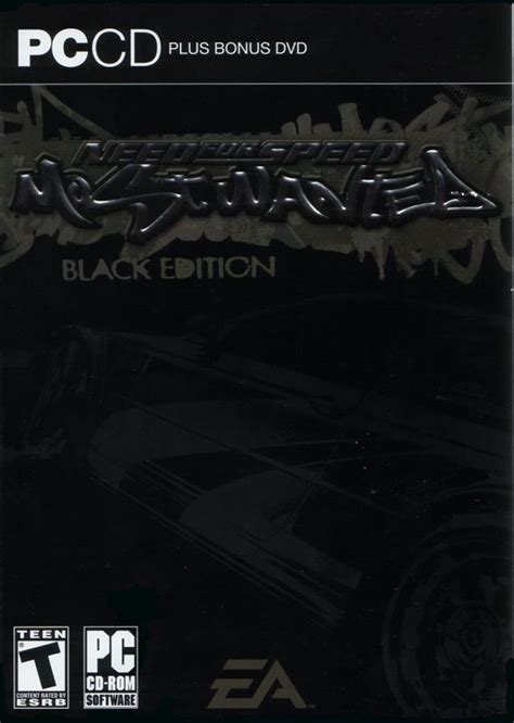 Need For Speed Most Wanted Black Edition Cover Or Packaging Material MobyGames