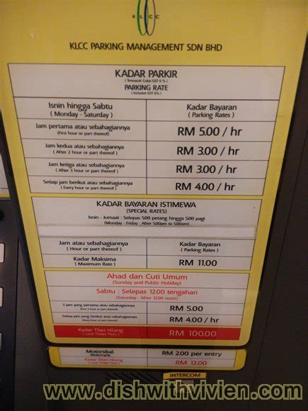 241, level 2, suria klcc, kuala lumpur city centre. Parking Rate in Kuala Lumpur: KLCC/Petronas Twin Tower ...