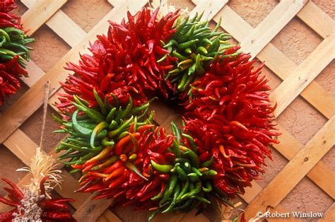 Chili Pepper Christmas Wreath Christmas Wishes