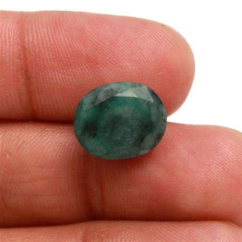 Faceted Emerald Gemstone Natural Genuine Emerald Loose Etsy