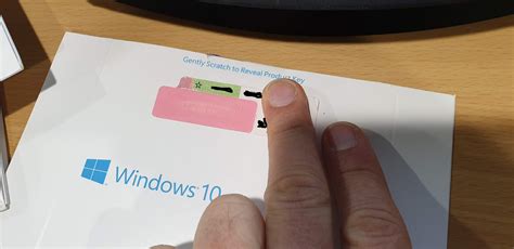 Gently Scratch To Reveal Product Key Isnt Scratchable Microsoft