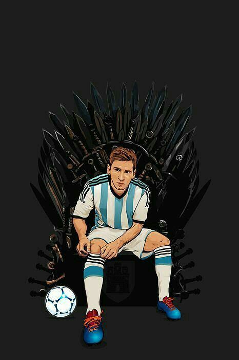 King Of Iron Throne Lionel Messi Wallpapers Messi Leonel Messi