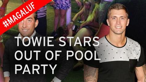 Magaluf Sex Video Towie Stars Pull Out Of Pool Party Set Up By Pub