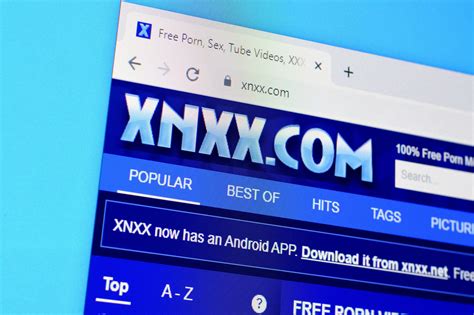 Homepage Of Xnxx Website On The Display Of Pc Xnxx Com