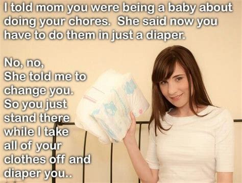 Diaper Girl Captions Baby Captions Sissy Captions Pampers Diapers Adult Diapers Baby