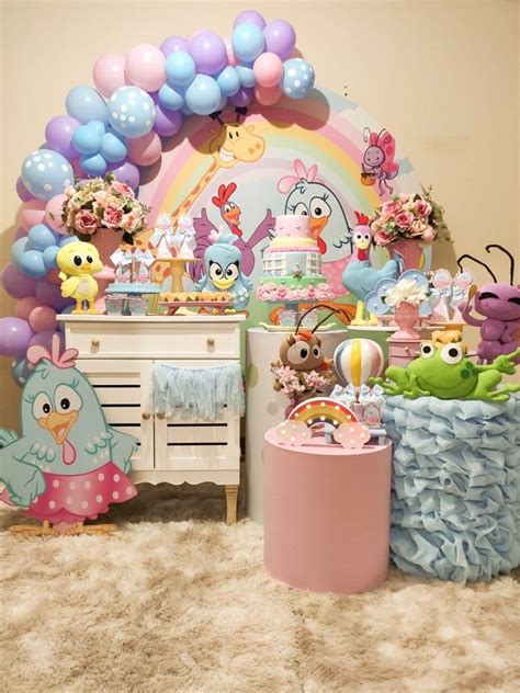 Decoracao de festa infantil galinha pintadinha 55 modelos incriveis from imagensemoldes.com.br. Decoração Galinha Baby Simples - Decoracao Galinha Baby ...
