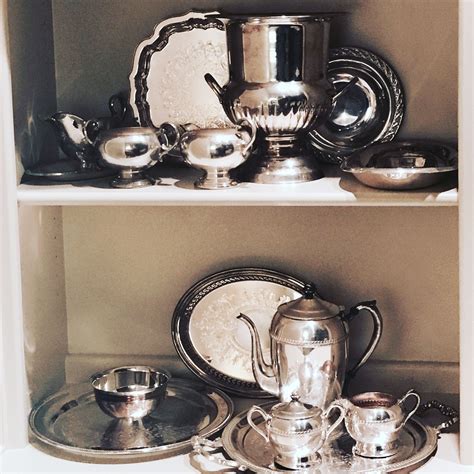 Shiny Objects From My Collection 🏆 Silvery Metal Objects Collection