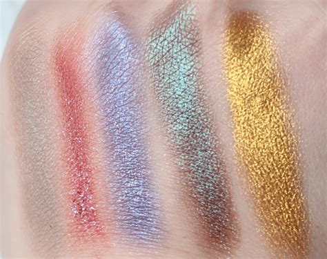 Fyrinnae Pressed Eyeshadows Review And Swatches On Pale Skin