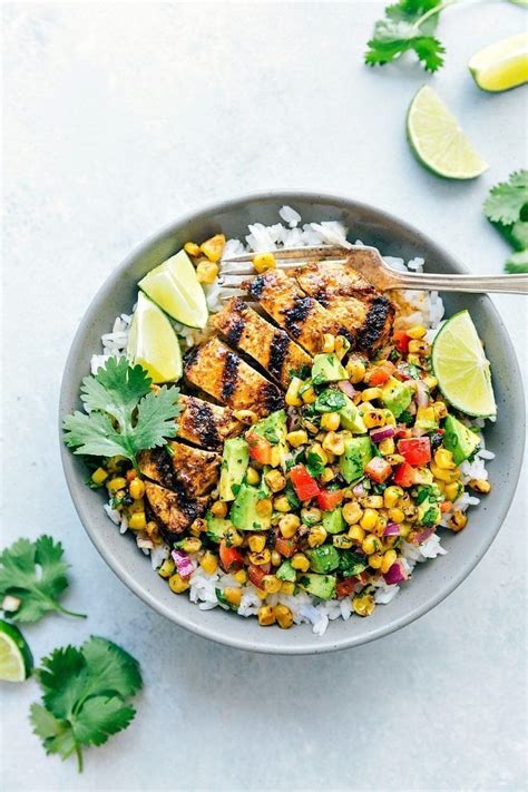Make This Grilled Chicken Taco Bowl For Dinner Tonight Clean Eating