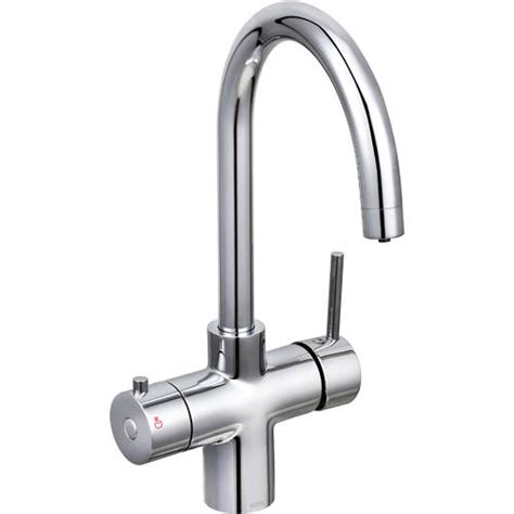 3 In 1 Instant Boiling Water Kitchen Tap Chrome Bristan Rapid B