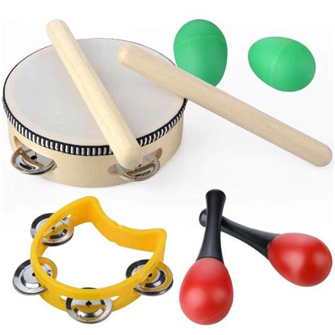 20 Pcs Children Musical Instruments Set Rhythm And Music Education Toys