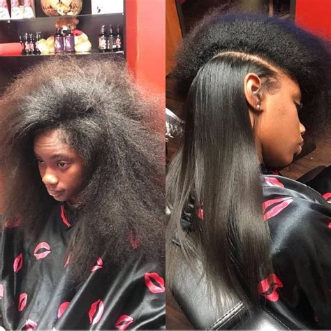 Pin By Danicaa☠️🧟‍♀️ On Hairr Long Natural Hair Silk Press Natural Hair Long Hair Styles