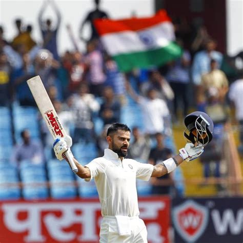 Can find england vs wi at headingly 2000, which was reported as first since nz vs england auckland 1955: Virat Kohli's 24th Test 100 - Statistical Highlights