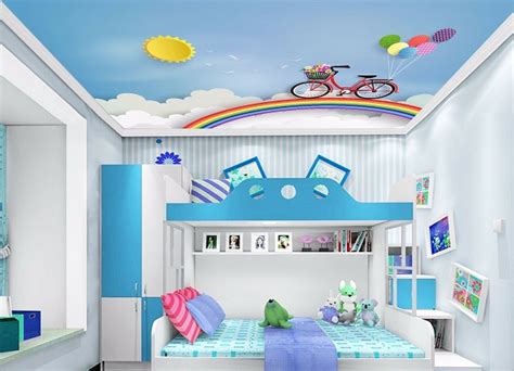 Pastel Rainbow Kids Room Pastel Pattern Geometric Wallpaper Mural