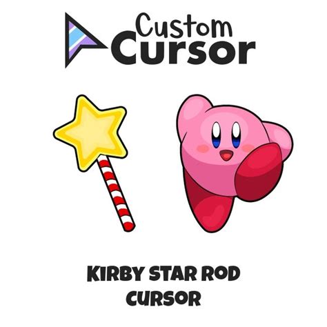 Kirby Star Rod Cursors Custom Cursor Kirby Stars Custom