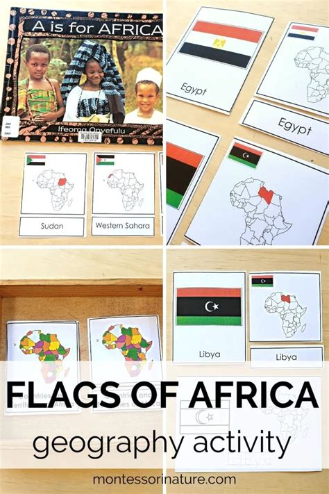 Flags Of Africa Geography Activity For Kindergarten Children Artofit