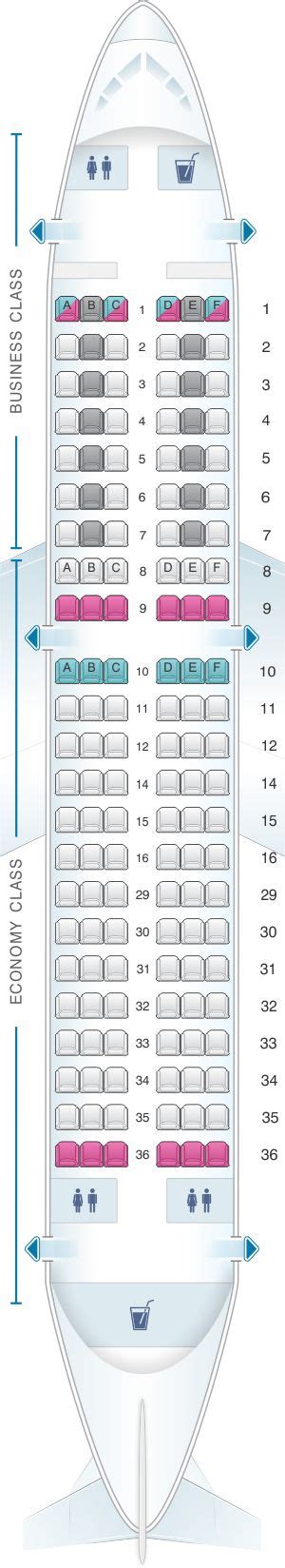 Seat Map Swiss Airbus A319 112 Alitalia Airlines Airlines Mapas