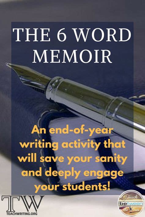 38 Six Word Memoirs Ideas Six Word Memoirs Memoirs 6 Word Memoirs