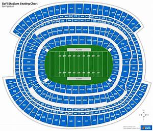La Rams Seating Chart With Seat Numbers Elcho Table