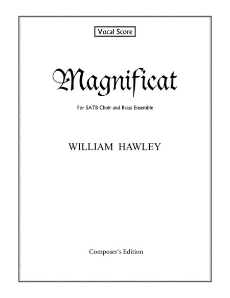 Magnificat For Vocal Solo Free Music Sheet