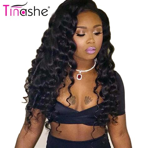 Tinashe Hair Brazilian Hair Weave Bundles Loose Deep Remy Hair Human