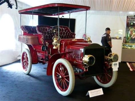 1904 White Model E Steam Rear Entrance Touring Car Vintage Cars