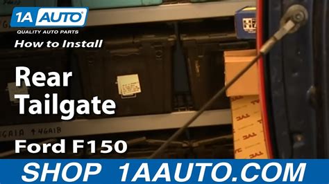 How To Replace Rear Tailgate 2004 13 Ford F150 1a Auto