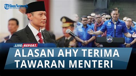 Tahun Jadi Oposisi Terungkap Alasan Ahy Terima Tawaran Jadi