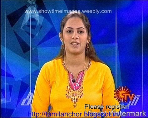 Tamil Anchors Vj Archana Sun Tv